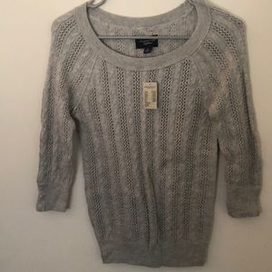 NWT AE grey sweater